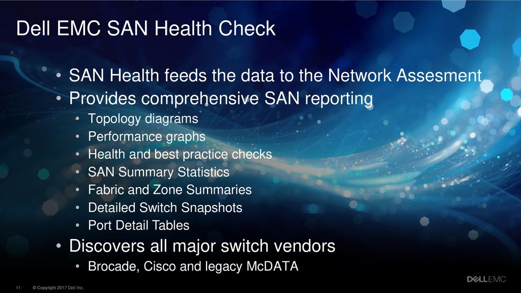 Dell EMC SAN Health Check