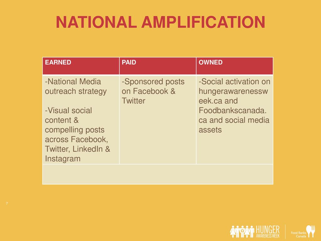 NATIONAL AMPLIFICATION