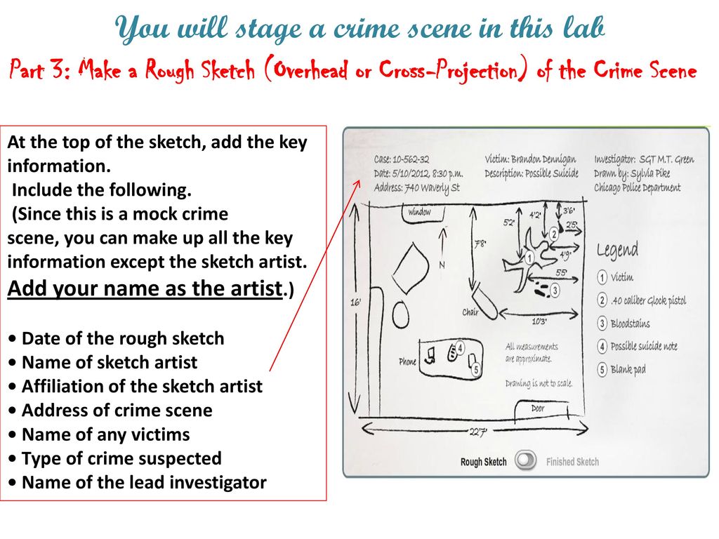Crime Scene Sketching
