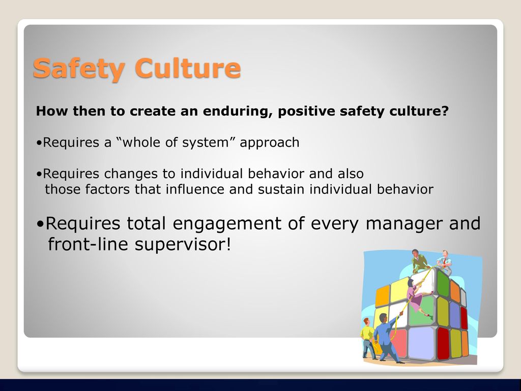 Leadership Strategies For Building And Sustaining A Culture Of Safety ...