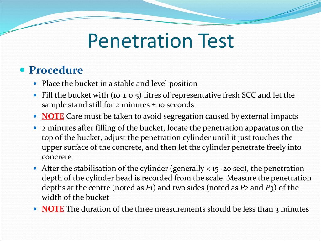 Penetration Test Procedure
