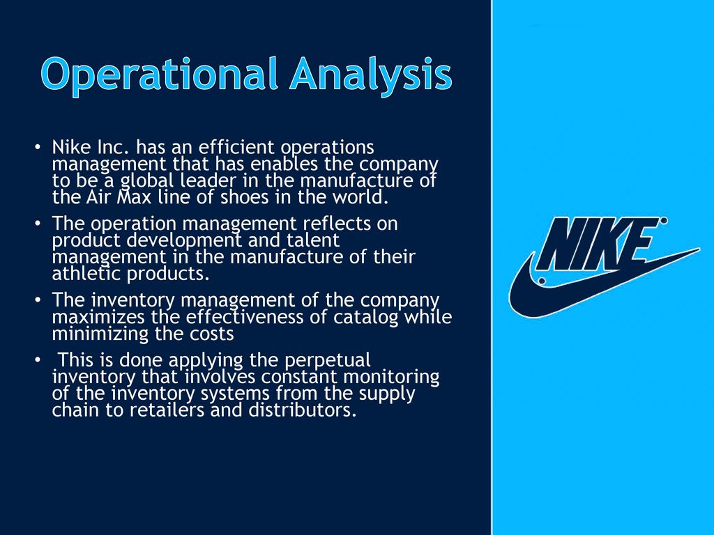 Image In This Age: Nike Operations