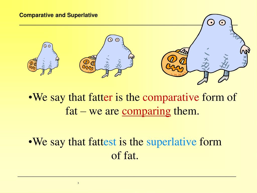 Fat comparative. Comparatives and Superlatives. Adjective Comparative Superlative таблица. Comparatives and Superlatives презентация. Fat Comparative and Superlative.