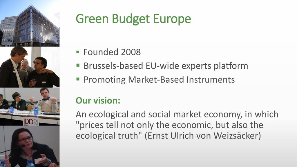 A New Narrative For The Eu Budget Communicating Green Own - 