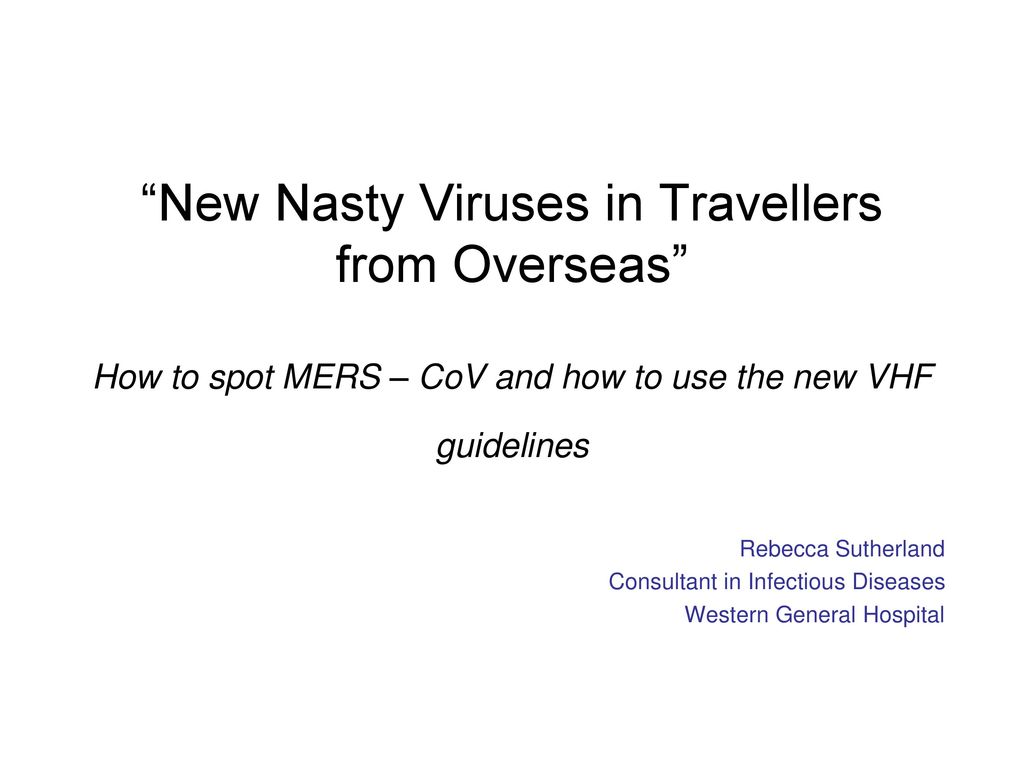 Nasty Viruses