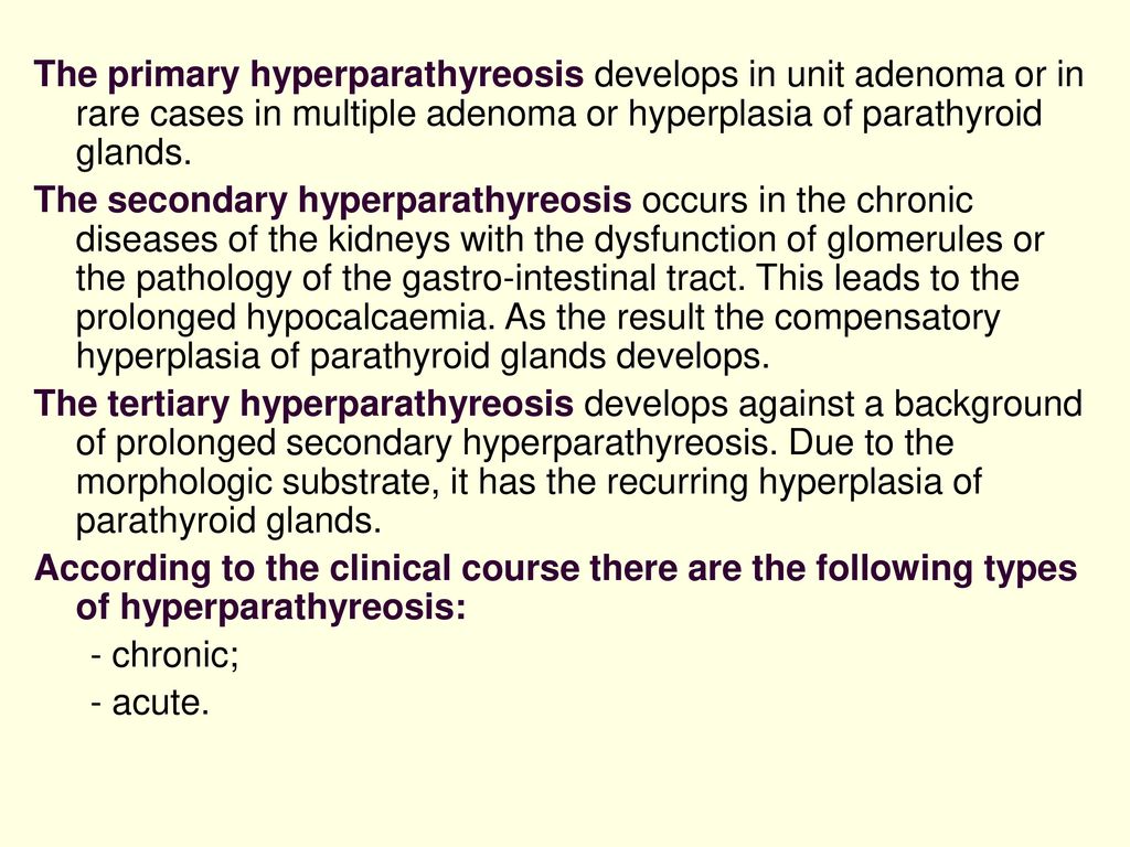 hyperparathyreosis hypertonia lehetséges-e vitaminokat szedni magas vérnyomás esetén