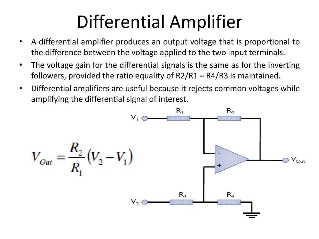 BIOPOTENTIAL AMPLIFIERS - ppt download