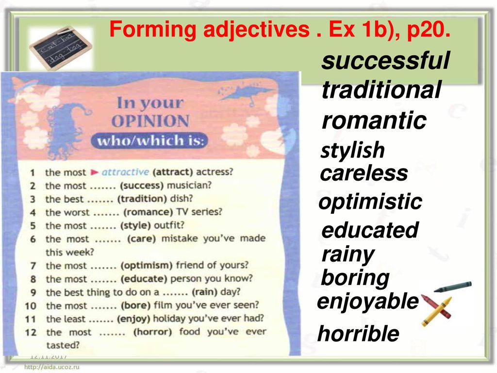 Word formation adjectives. Forming adjectives. Success adjective form. Enjoy forming adjectives.
