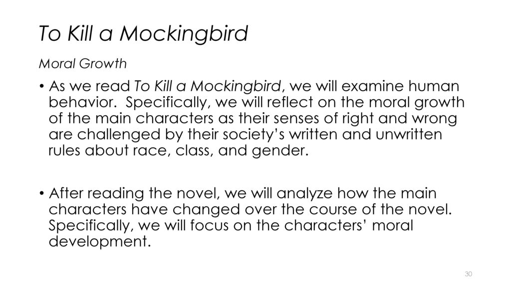 morality and ethics in to kill a mockingbird