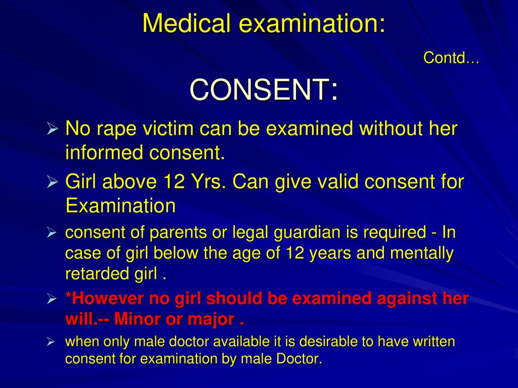 medical examination of rape victim in india