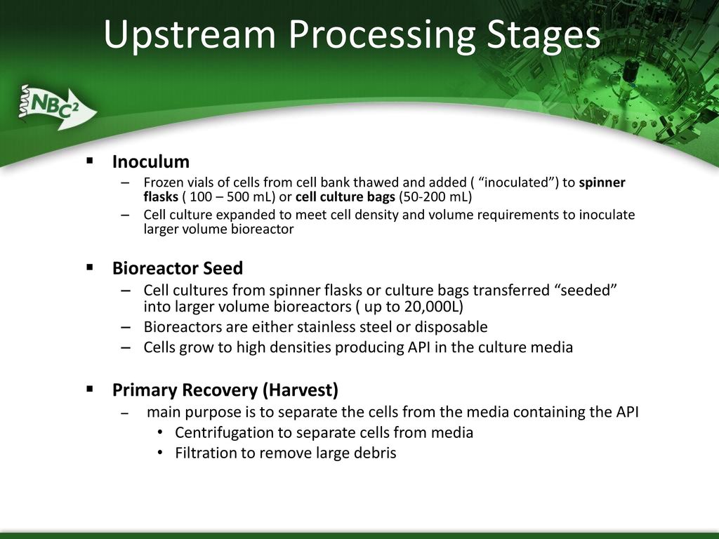 Upstream Processing Overview Ppt Download