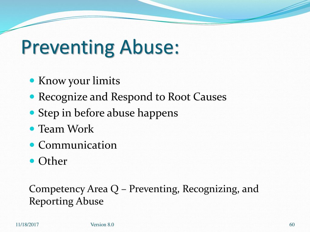 Incident Reporting And Understandingpreventing Abuse Ppt Download