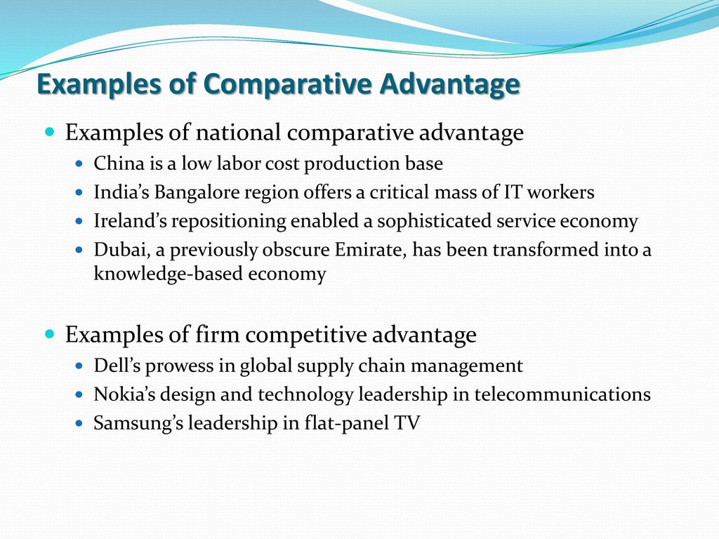 limitations of comparative advantage