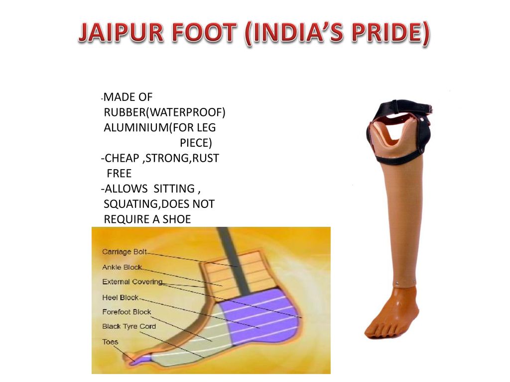 Jaipur Foot PDF Prosthesis Amputation, 41% OFF