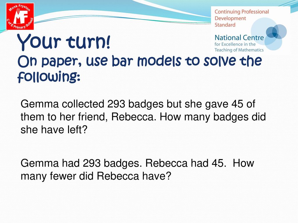 Bar Models A Problem Solving Tool - Ppt Video Online Download