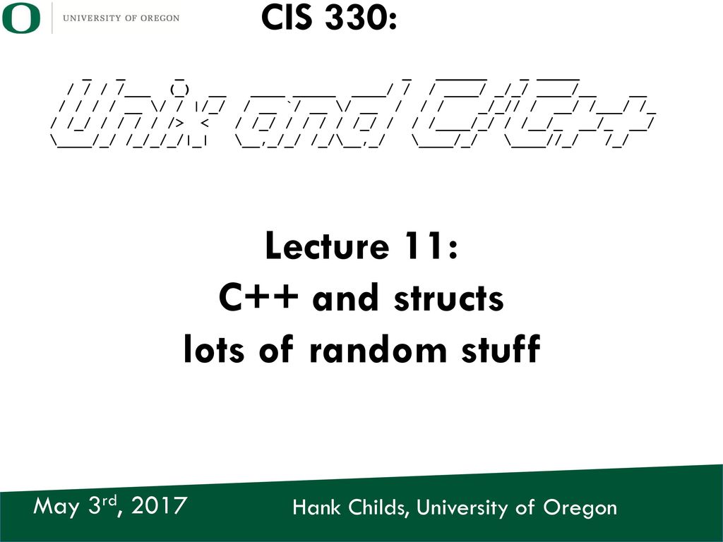 Hank Childs, University of Oregon - ppt download