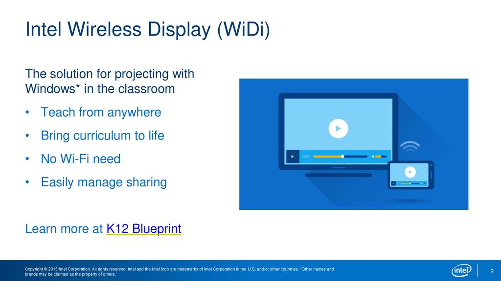 Intel wireless display windows