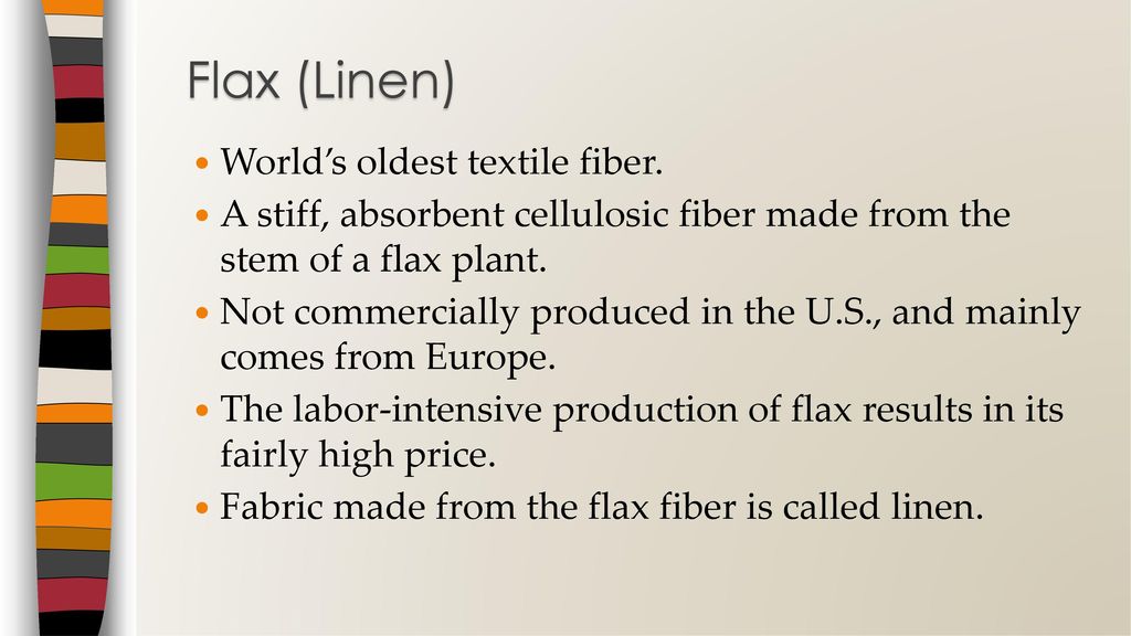 linen fiber characteristics