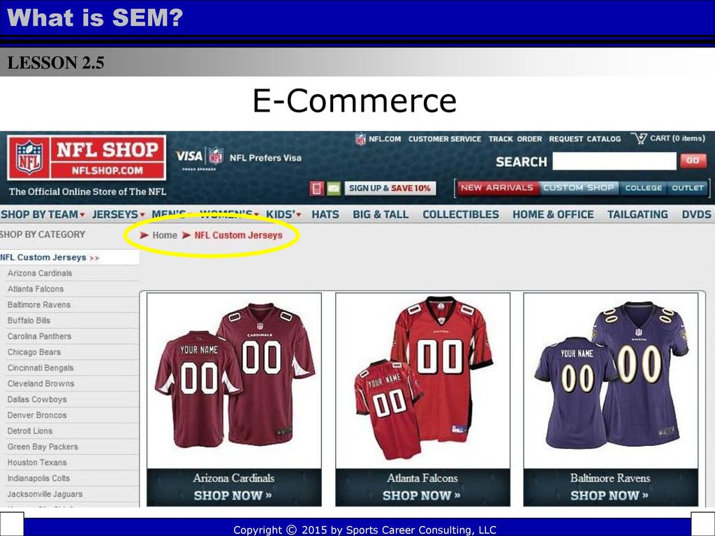 E-Commerce What is SEM LESSON 2.5