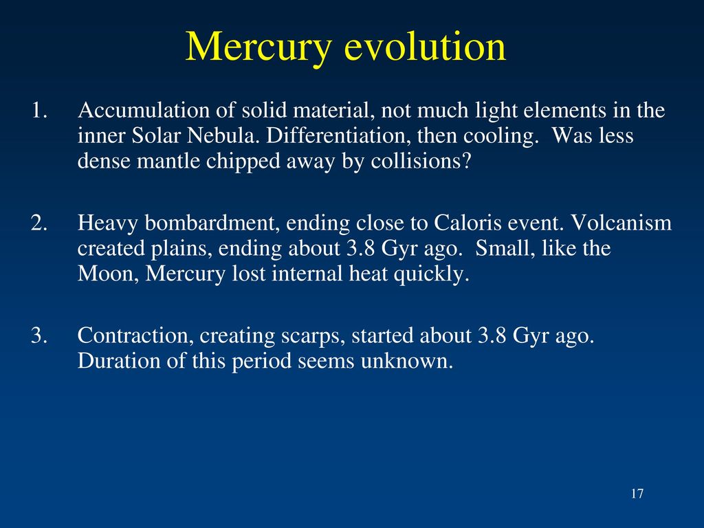 Mercury. - Ppt Download