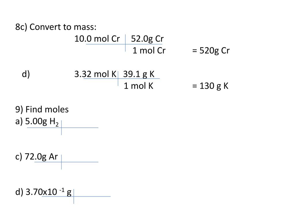 Ch10 1 The Mole 1 Mole 6 02 X 1023 Particles Ppt Download