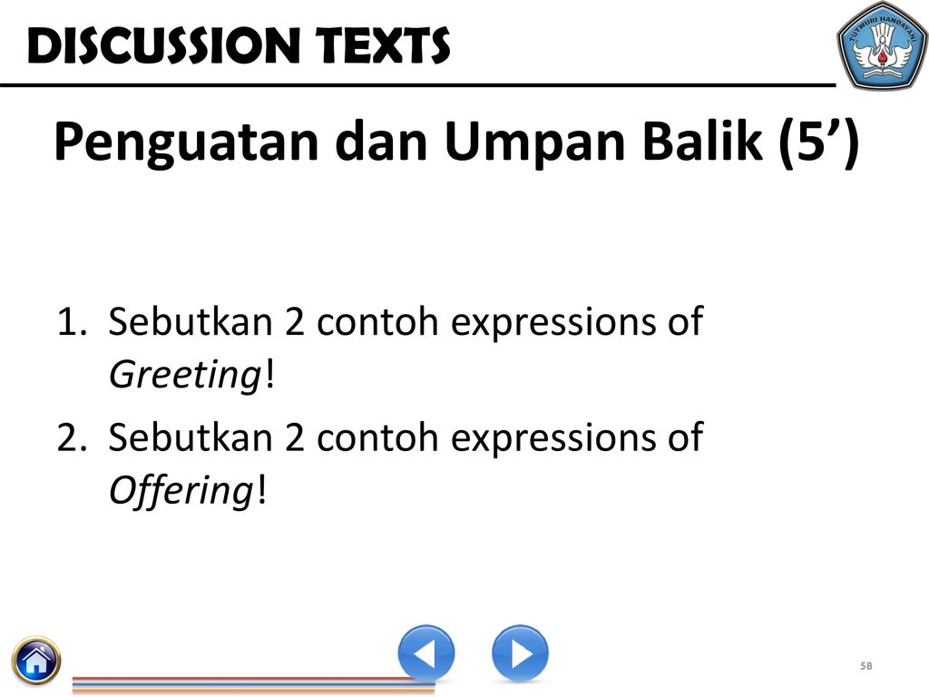 Contoh Greeting 3 Orang - Simak Gambar Berikut