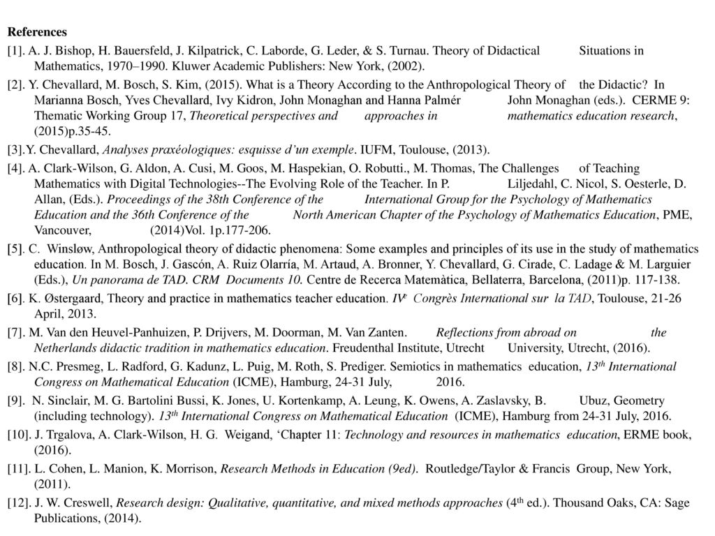 4T Models of Anthropological Moments of Didactical Praxeologies in the ...