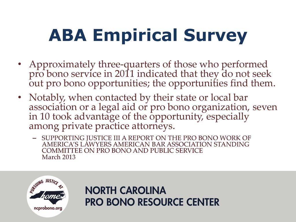 ABA Empirical Survey