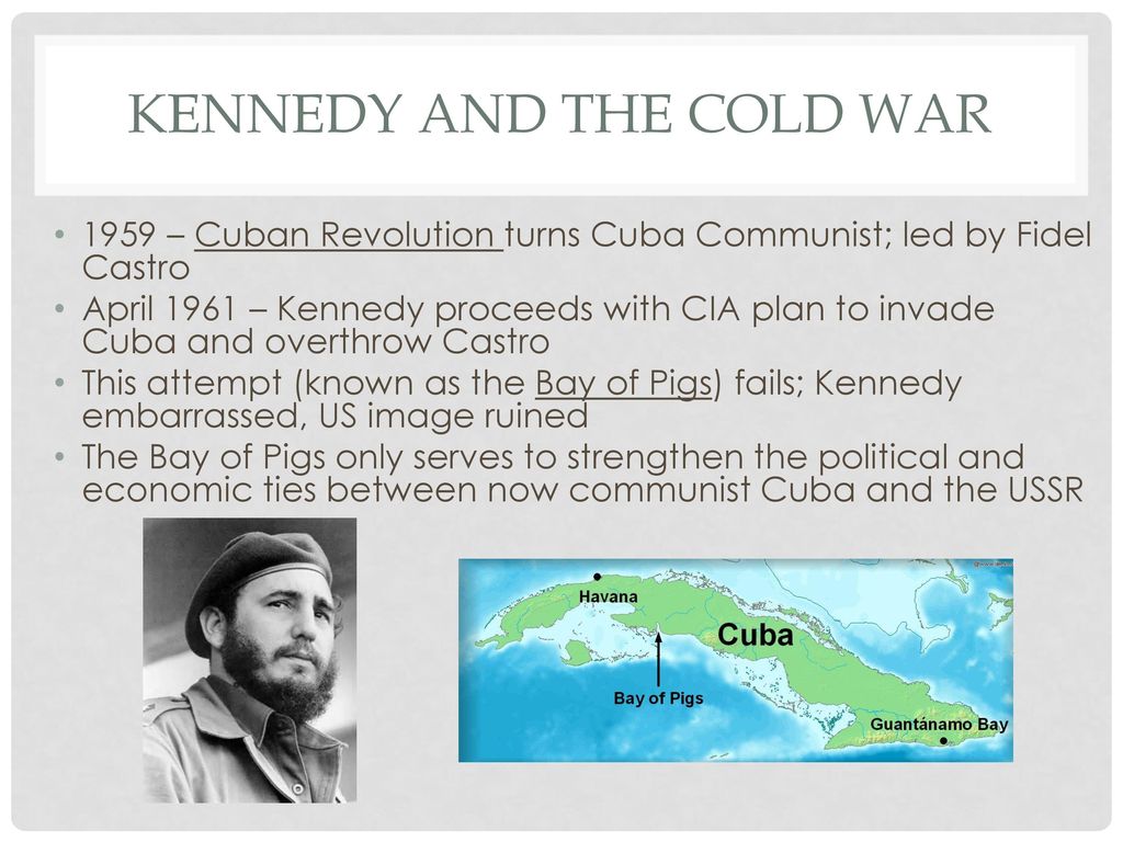 Kennedy and the cold war