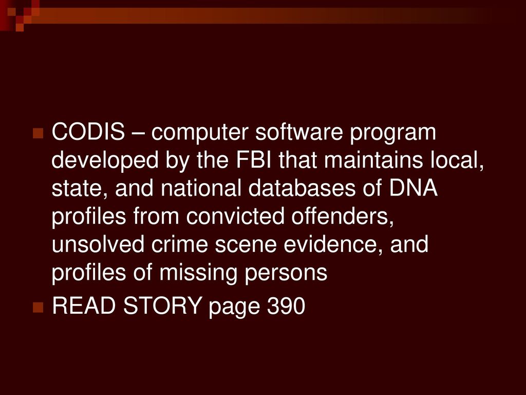 The Indispensable Forensic Science Tool Tanya Ricketts - ppt download
