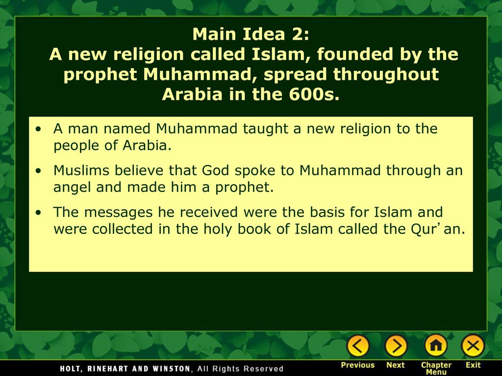 Week 12 Presentation-Religion and Islam - VERSION 8