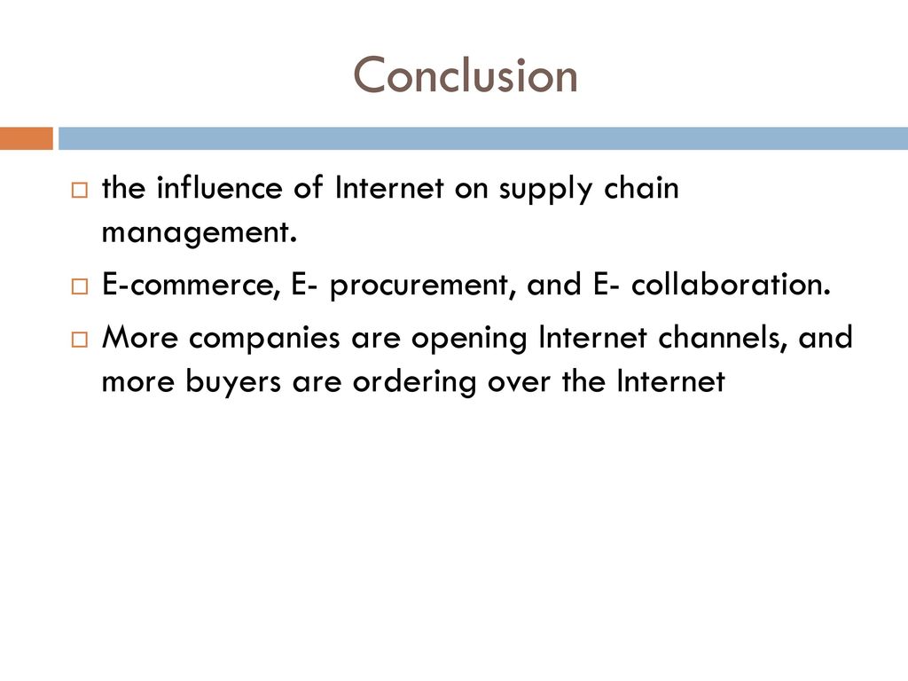 e-Business and Supply Chain Management - ppt download