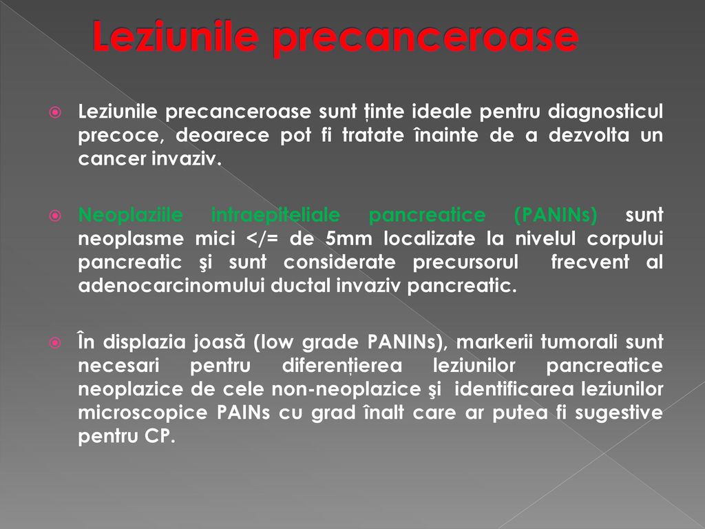 FACTORI PREDICTIVI ÎN CANCERUL PANCREATIC - ppt download