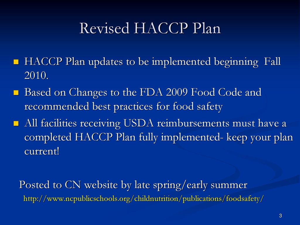 CN Training SMI and HACCP Surry County Schools - ppt download
