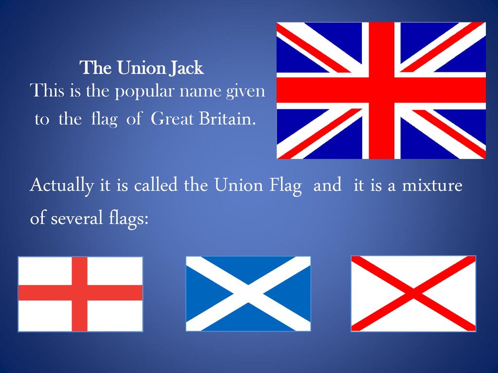 The Union Jack the flag of Great Britain - ppt download