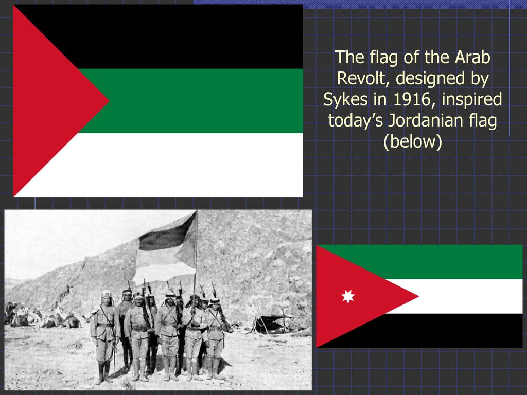 The flag of the Arab Revolt in 1916 and how it inspired modern