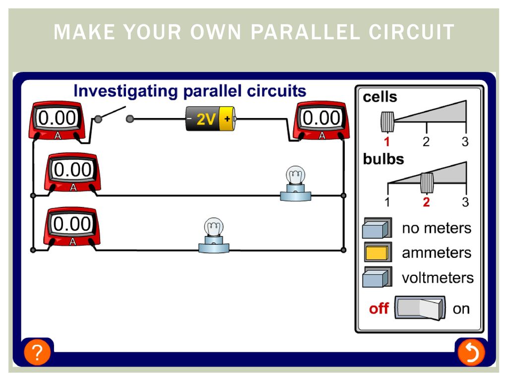 Make your own parallel circuit