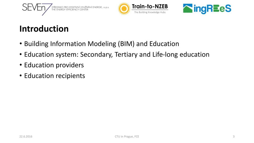 Best Practices And Obstacles In Implementation Of BIM Into Education ...