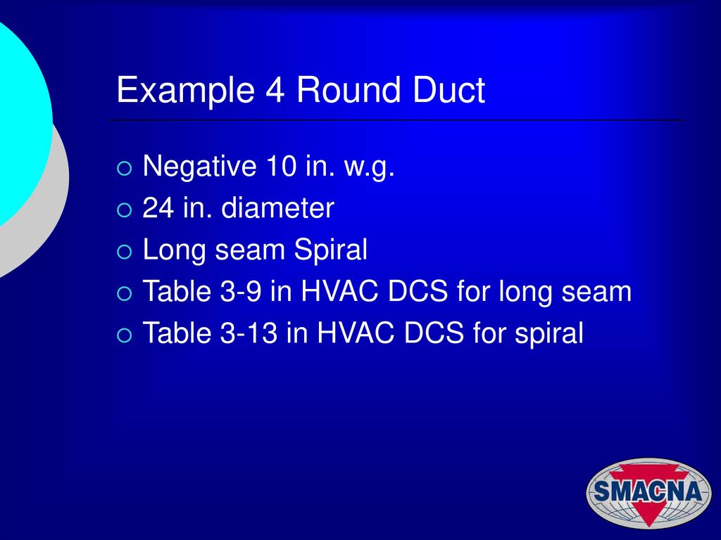 Hvac Duct Constrction Examples Ppt Download