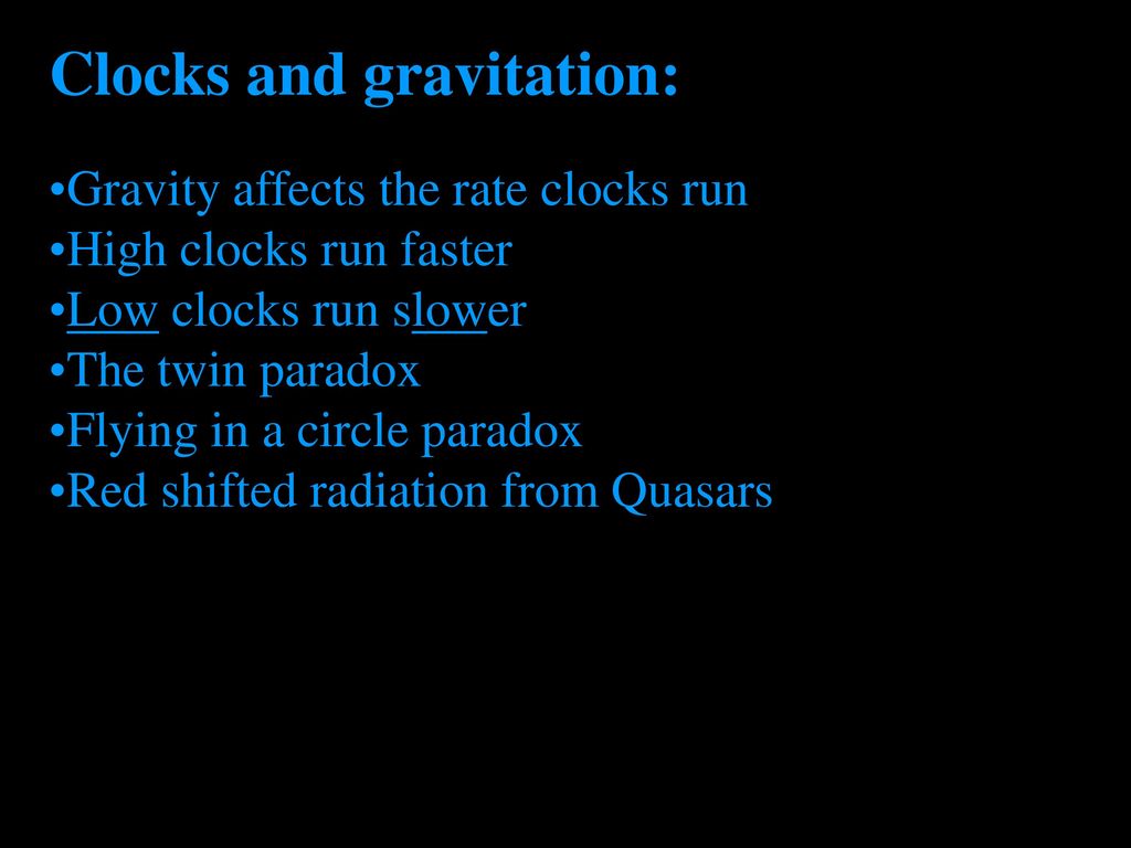 General Relativity. ppt download