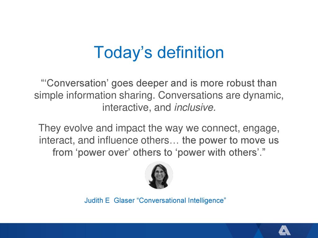 Words Matter The Power Of Conversation Ppt Download