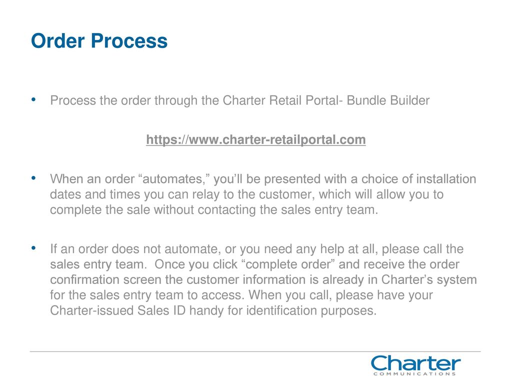 charter products and services - ppt download