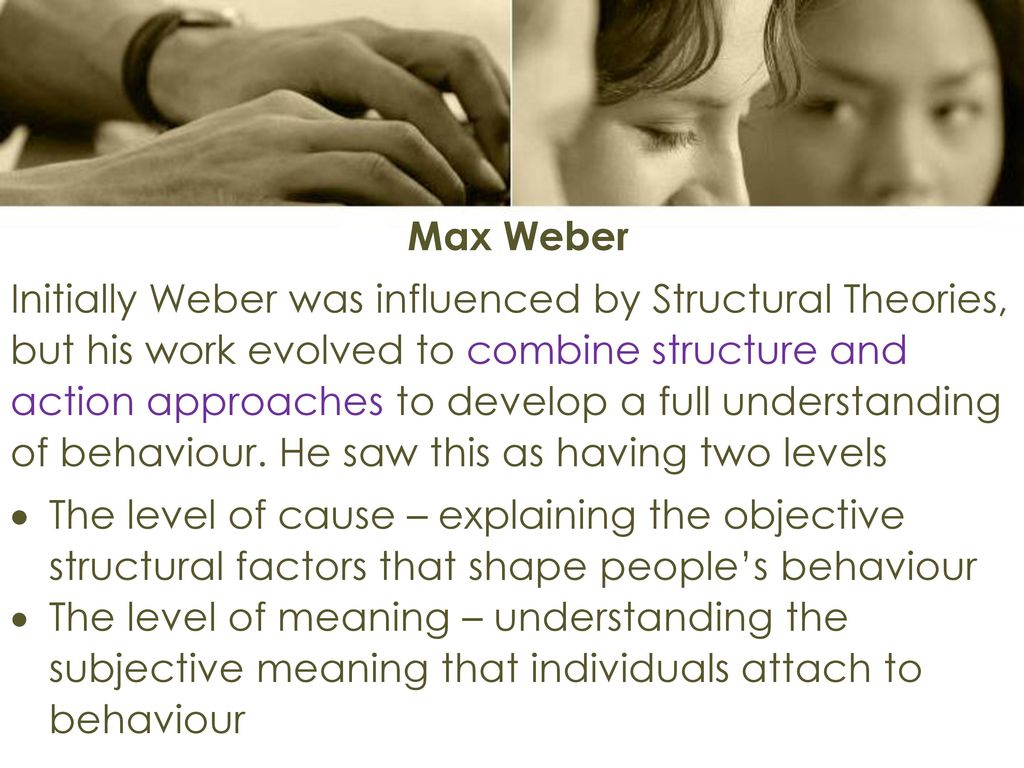 max weber social action theory summary