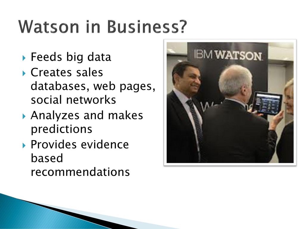 Watson in Business Feeds big data
