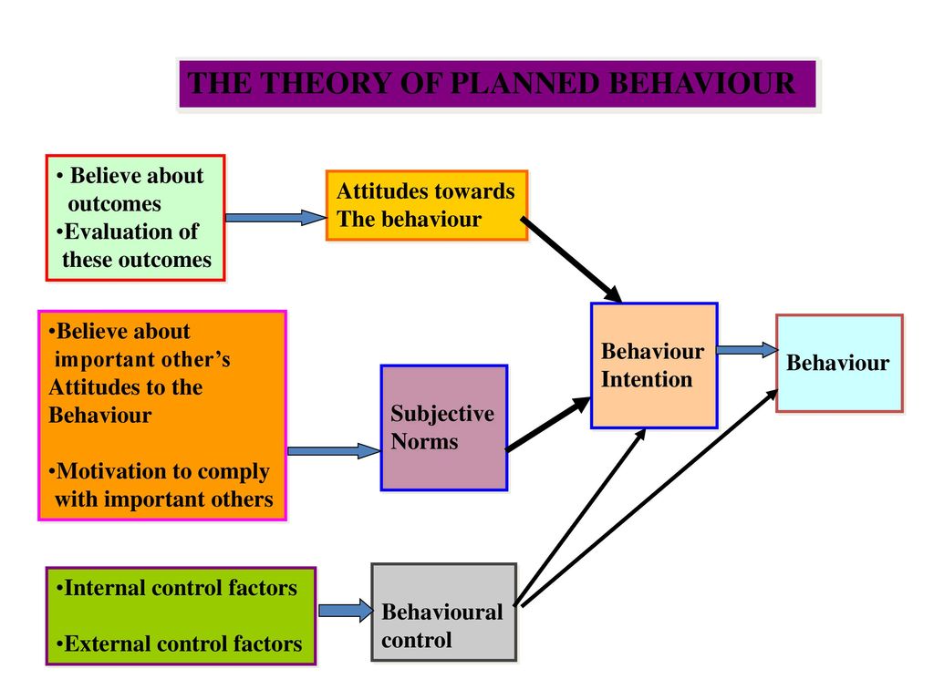 THE THEORY OF PLANNED BEHAVIOUR