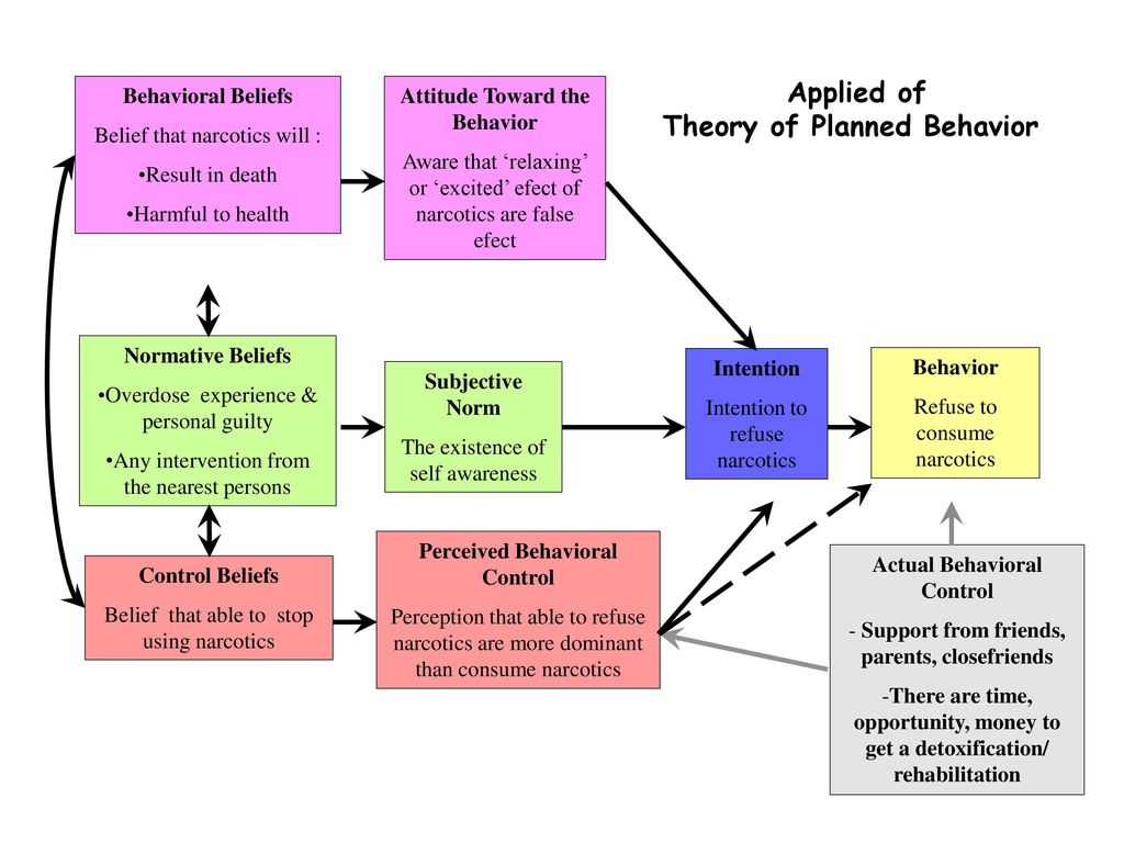 Applied of Theory of Planned Behavior