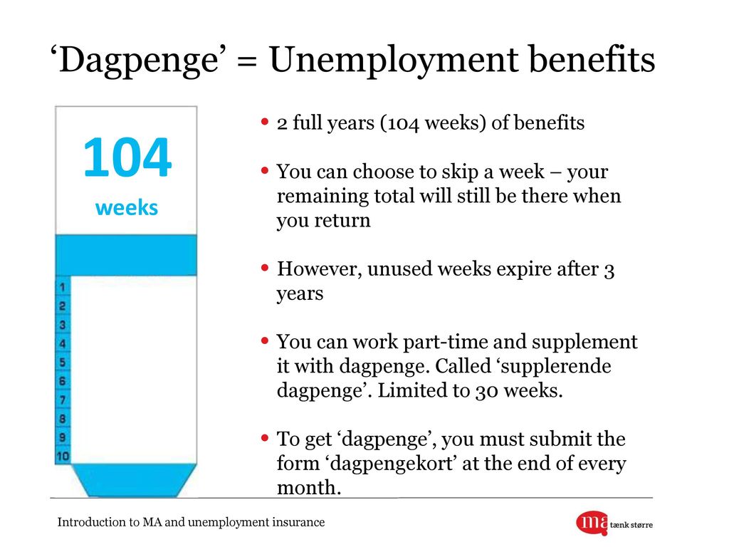 postkontor kaste garn Introduction to MA and the unemployment insurance system - ppt download