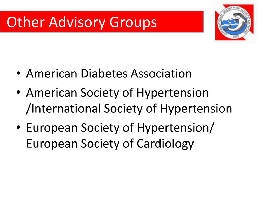 Other Advisory Groups American Diabetes Association