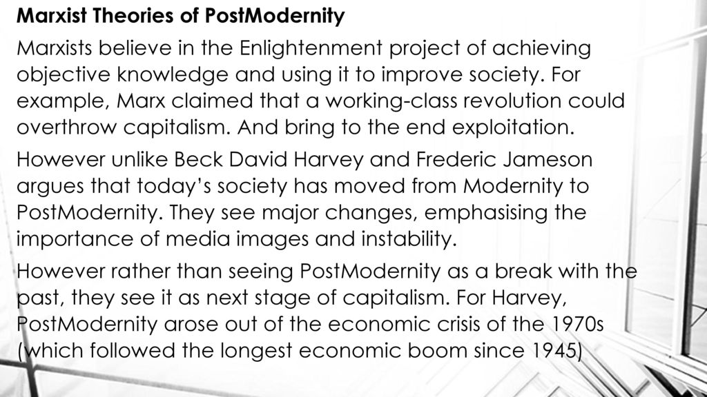 David Harvey: The Revolutionary Class Today