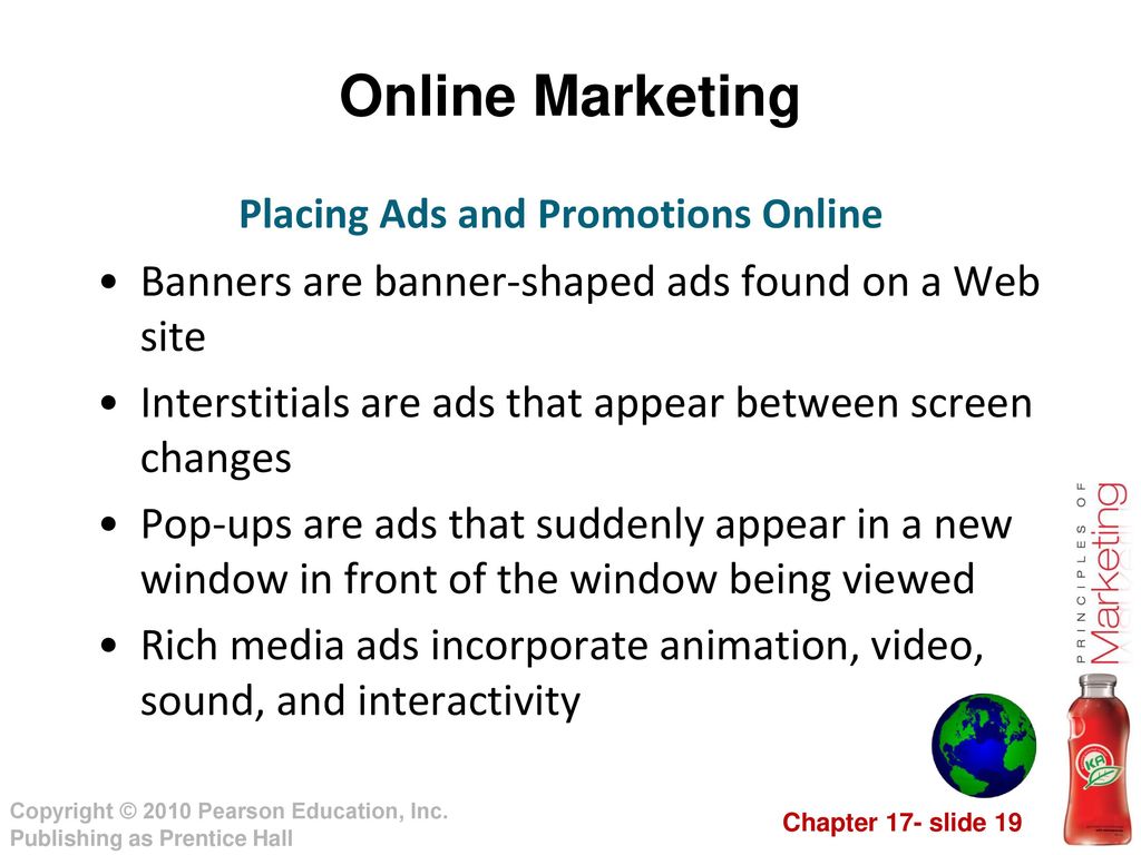 Placing Ads and Promotions Online